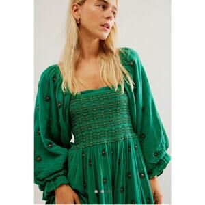 Dahlia Embroidered Maxi Dress - XL